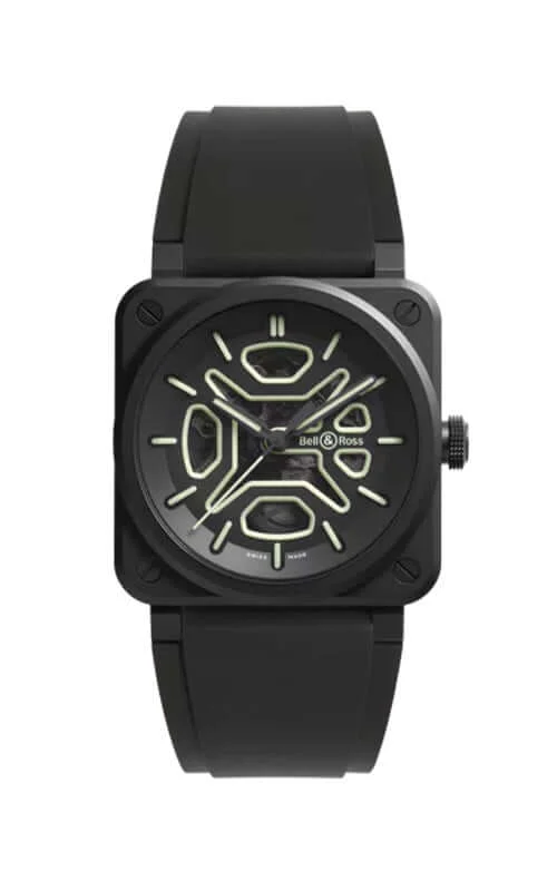 Bell & Ross Bell & Ross Br 03 BR03A-LM-SKCE/SRB 41 mm kol saati