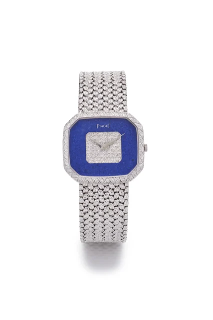 Piaget PIAGET REF 9782 D2 WHITE GOLD AND LAPIS LAZULI MECHANICAL kol saati