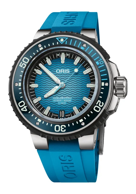 Oris Aquis Pro 4000m 01 400 7777 7155-Set kol saati