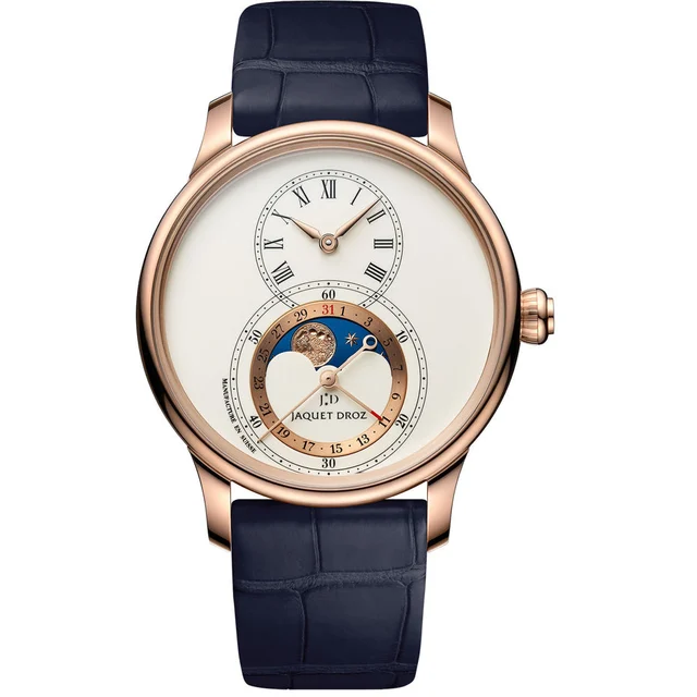 Jaquet Droz Grande Seconde Moon Ivory Enamel J007523200 kol saati