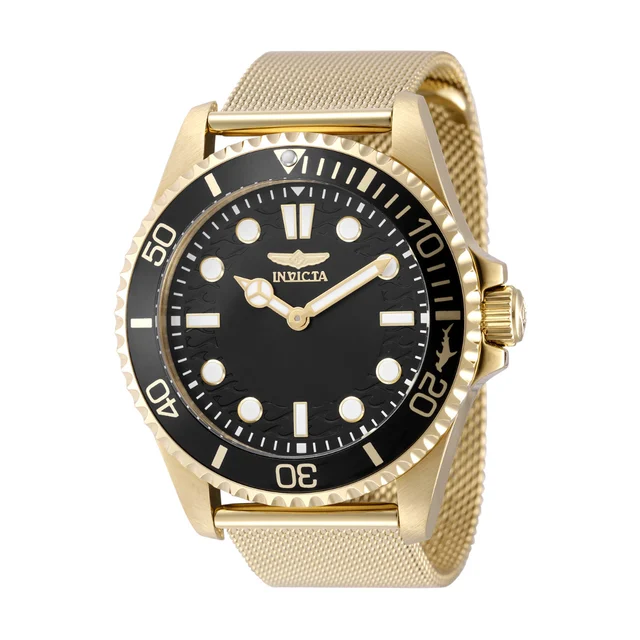 Invicta Pro Diver Watch - 43mm. Gold (49691) kol saati