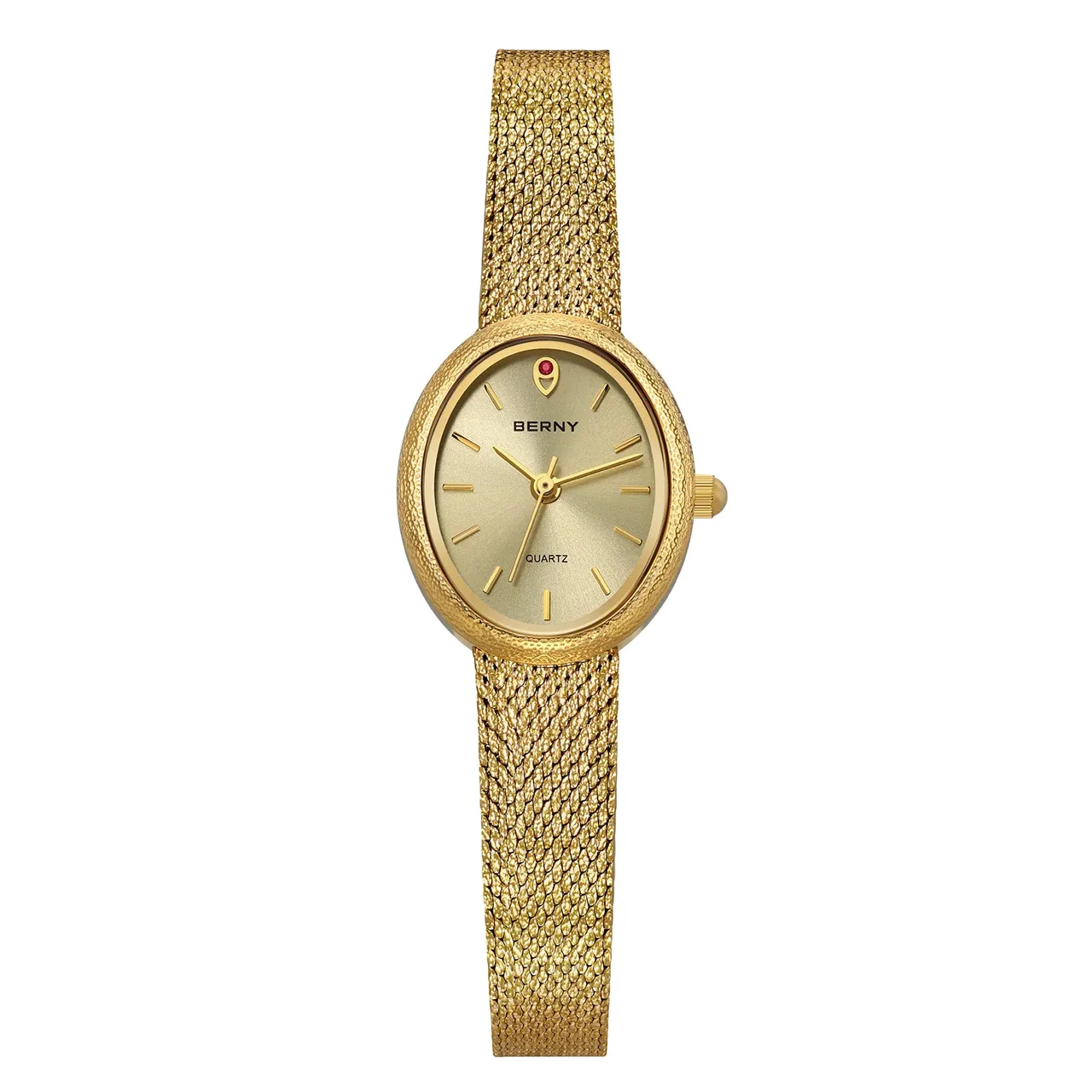 BERNY Women Quartz Dress Gold Watch-2967L 2967L-GN kol saati