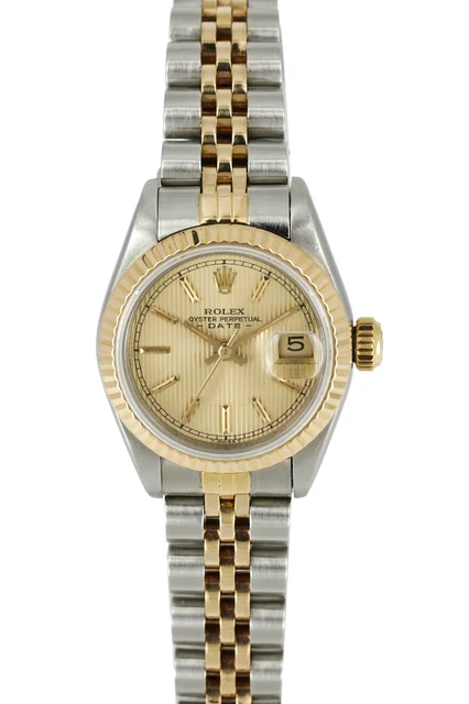 Rolex Date Ref. 69173 Tapestry Rolex Date Lady Ref. 69173 Tapestry kol saati