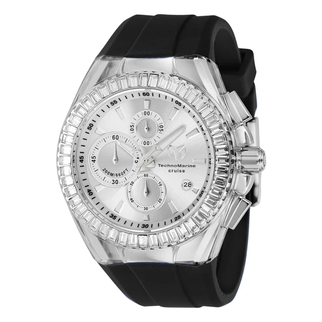 Technomarine Cruise Original Watch - 45mm, Black (ZG-TM-121150) kol saati