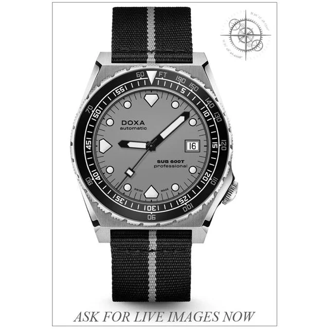 Doxa Sub 600T Professional Nato Date Automatic 40 mm 210000081154 kol saati
