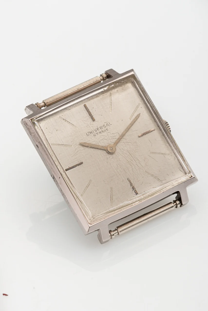 Universal Ref. 28214-2R, thin; stainless steel kol saati
