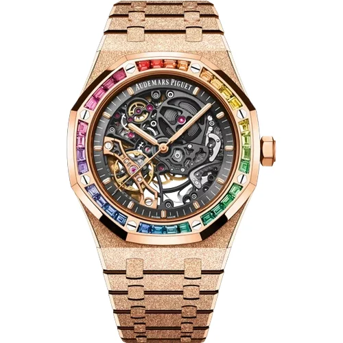 Audemars Piguet Frosted Gold Double Balance Wheel Openworked 15412OR.YG.1224OR.01-B kol sa