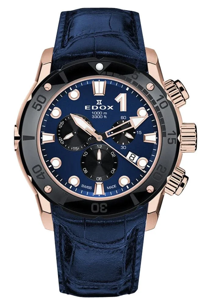 EDOX Edox Co-1 10242-TINR-BUIRN 45 mm kol saati