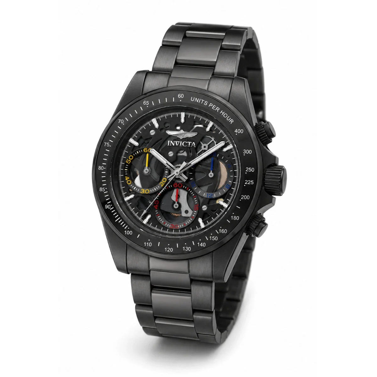 Invicta Speedway Exoprix Watch - 40mm. Black (50273) 40 mm kol saati