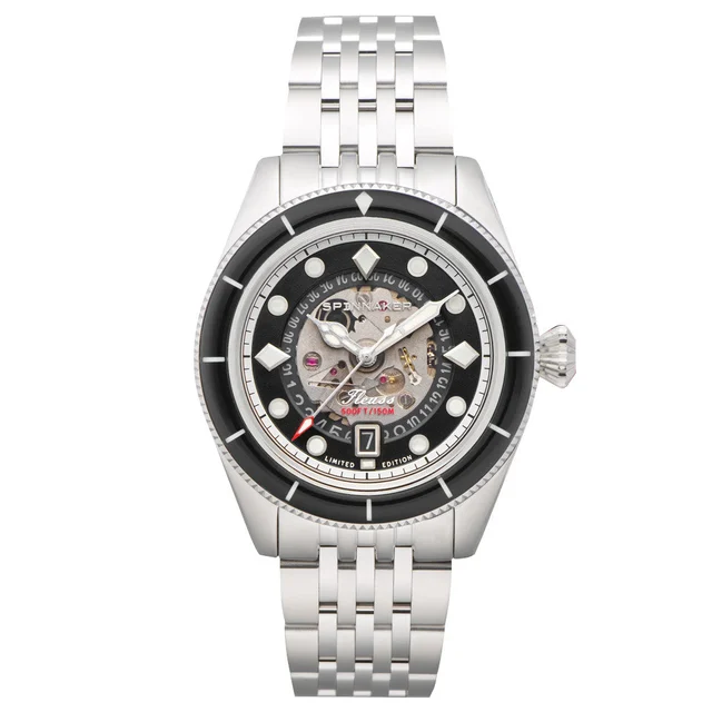 Spinnaker Fleuss Automatic Marlborough Ltd Edition with Storm Black Dial #SP-5116-11 kol s