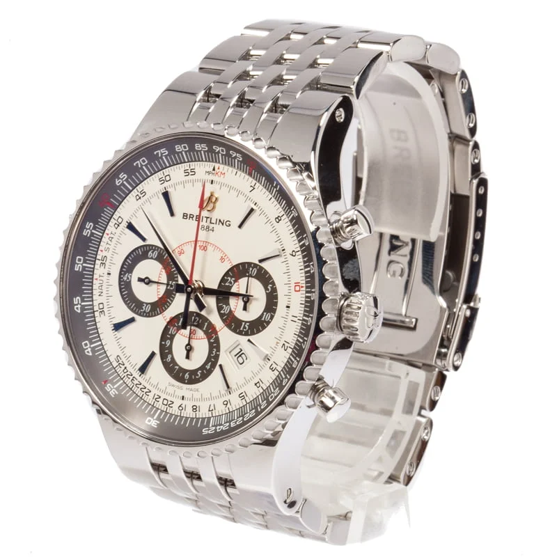 Breitling Montbrillant Stainless Steel A23351A6/G741 47 mm kol saati