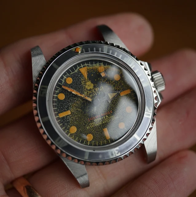 KATABAMI WATCH JAPAN 【STOCK】 The Diver “Crystallized” HEAVY kol saati