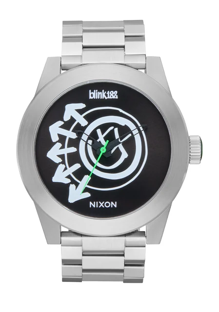 Nixon US Corporal - All Silver / Smiley A1486-5429-00 kol saati