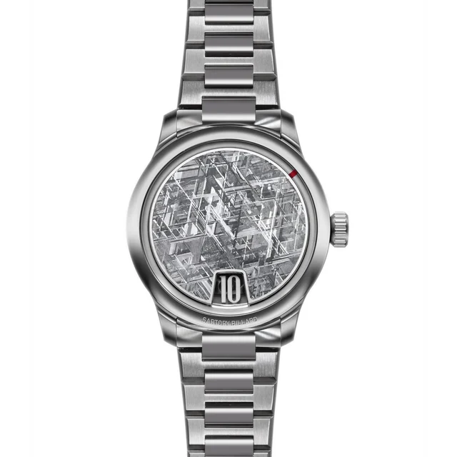 Sartory Billard Jump Hour Meteorite On Bracelet SB10-JUMP-METEORITE-BRACELET kol saati