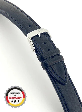 RIOS Leather Strap Merino - Ocean Blue - Lamb Skin 4712/RI kol saati