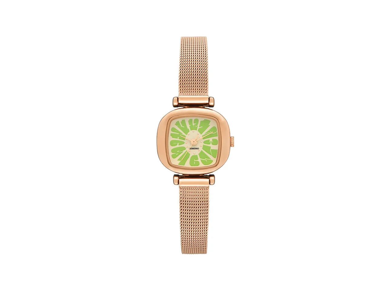 Komono Moneypenny Flower Royale Rose Gold Mint KOM-W1163 kol saati