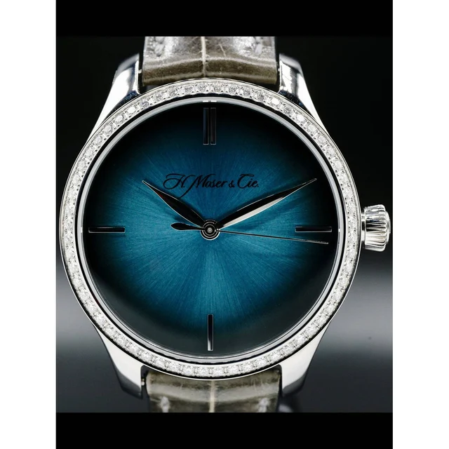 H. Moser and Cie. Moser & Cie. Endeavour Centre Seconds 1200-1207 210000027943 kol saati