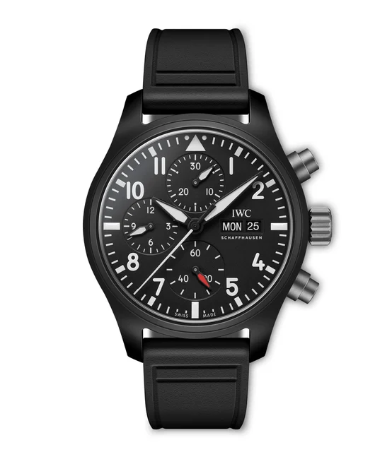 IWC Pilot’s Watch Chronograph 41 TOP GUN IW389401 Black Ceramic kol saati