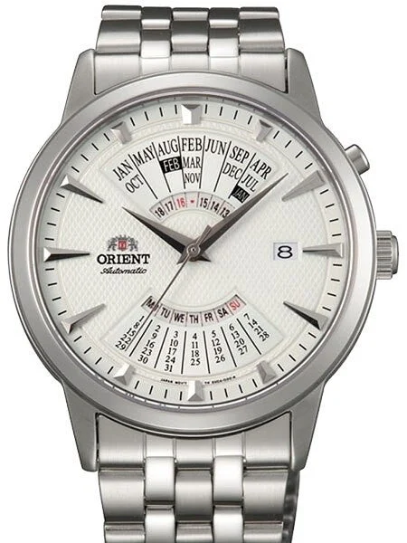 Orient Multi-Calendar Automatic Watch with 42mm Stainless Steel Case #EU0A003W kol saati