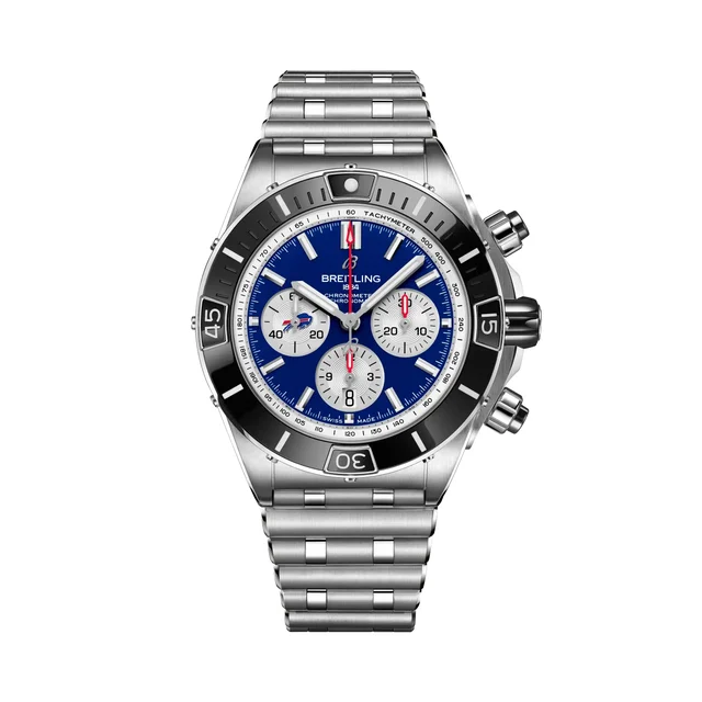 Breitling Super Chronomat B01 Chronograph 44 NFL Buffalo Bills Edition AB01361C1C4A1 kol s