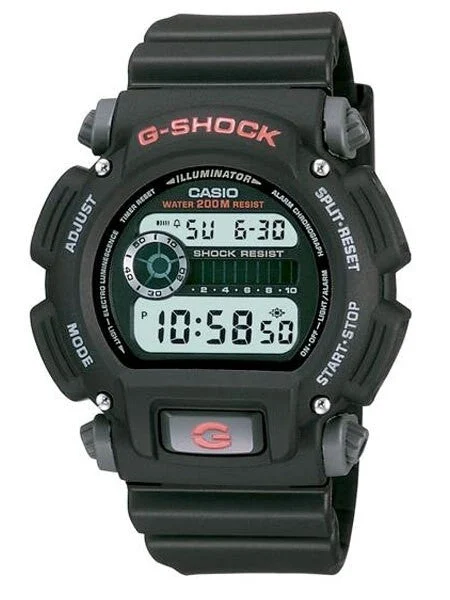 Casio G-SHOCK Multi-Function Chronograph Alarm Sport Watch #DW-9052-1V kol saati