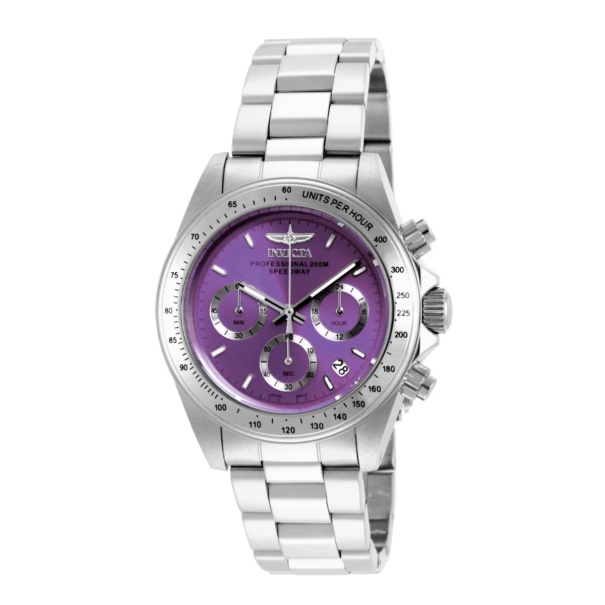 Invicta Speedway Torvane Watch - 39.5mm, Steel (16656) 39.5 mm kol saati