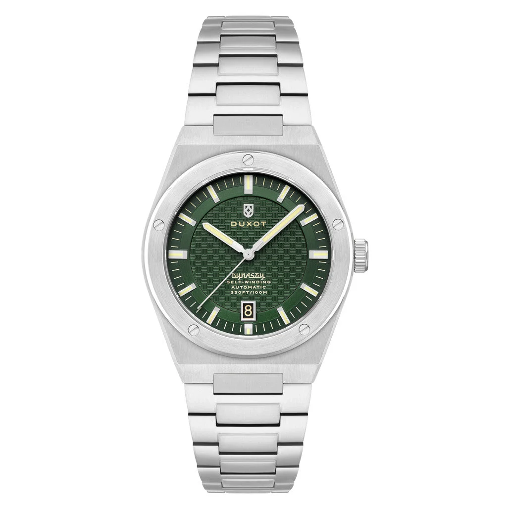 Duxot Bastia Self Winding Automatic with Green Dial #DX-2068-55 40 mm kol saati