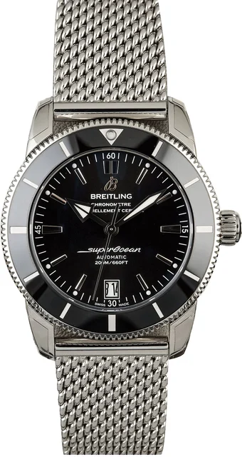 Breitling Superocean Heritage AB2010 Black Dial kol saati