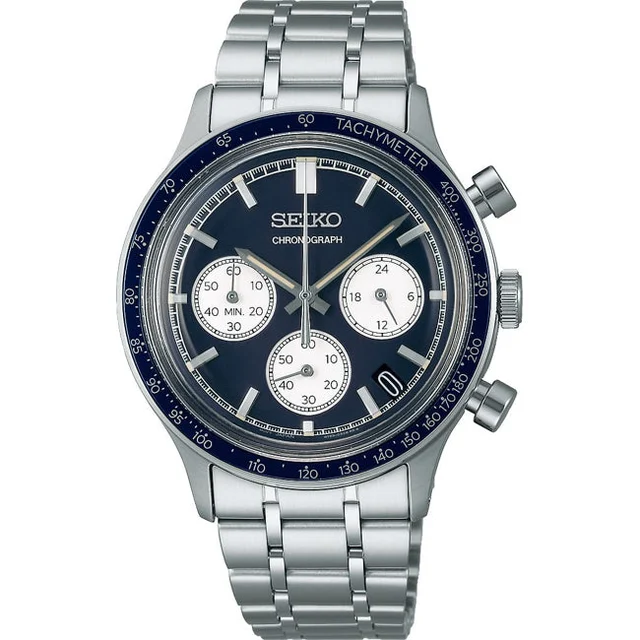 Seiko Essentials Blue Dial SSB477 kol saati