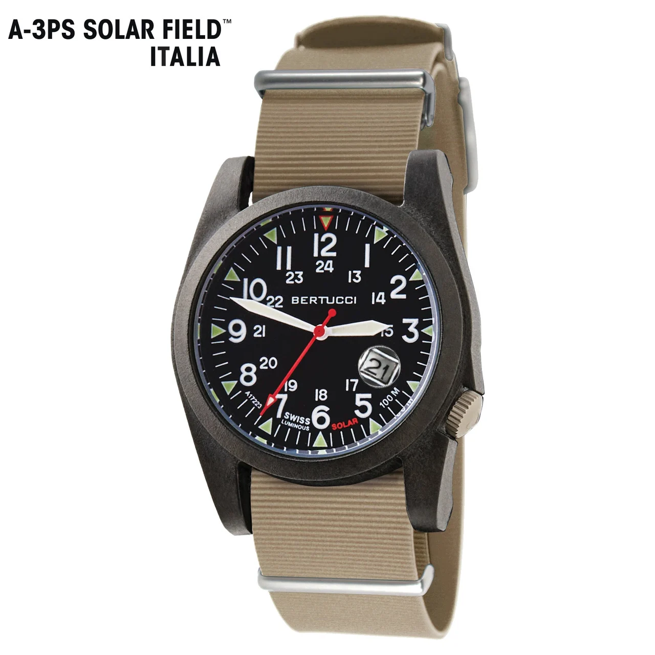 Bertucci Solar Field 13804 42 mm kol saati