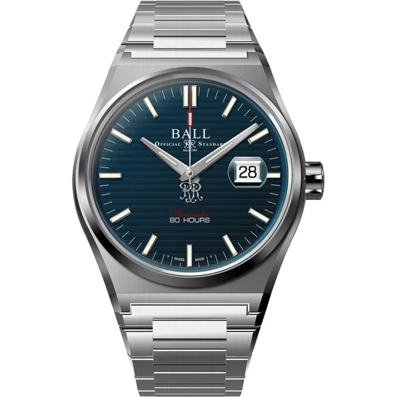 Ball Roadmaster M Perseverer 40mm Navy Blue Dial NM9052C-S1C-BE 40 mm kol saati