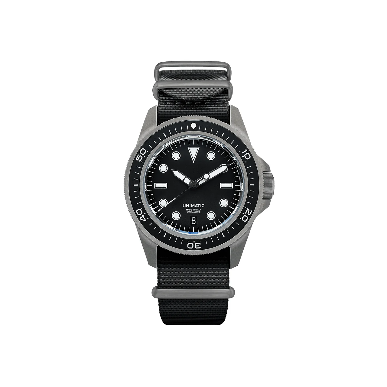 Unimatic UWK-U1S-T-PD6-B 40 mm kol saati