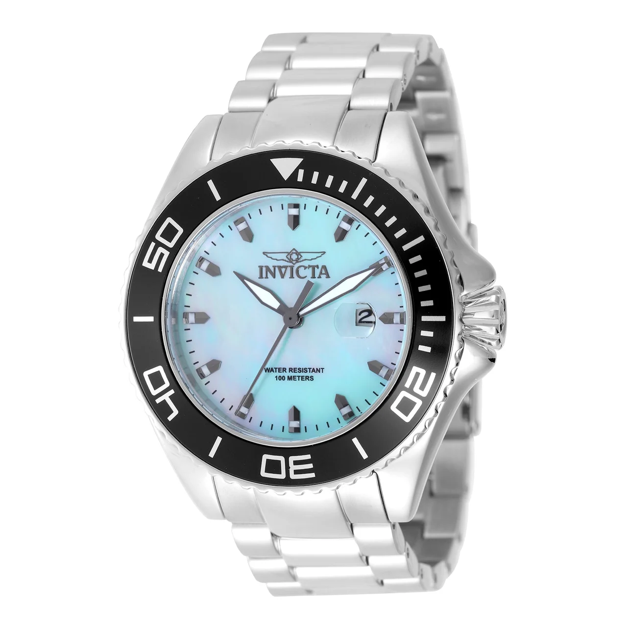 Invicta Pro Diver Watch w/ Mother of Pearl Dial - 48mm. Steel (49642) 48 mm kol saati