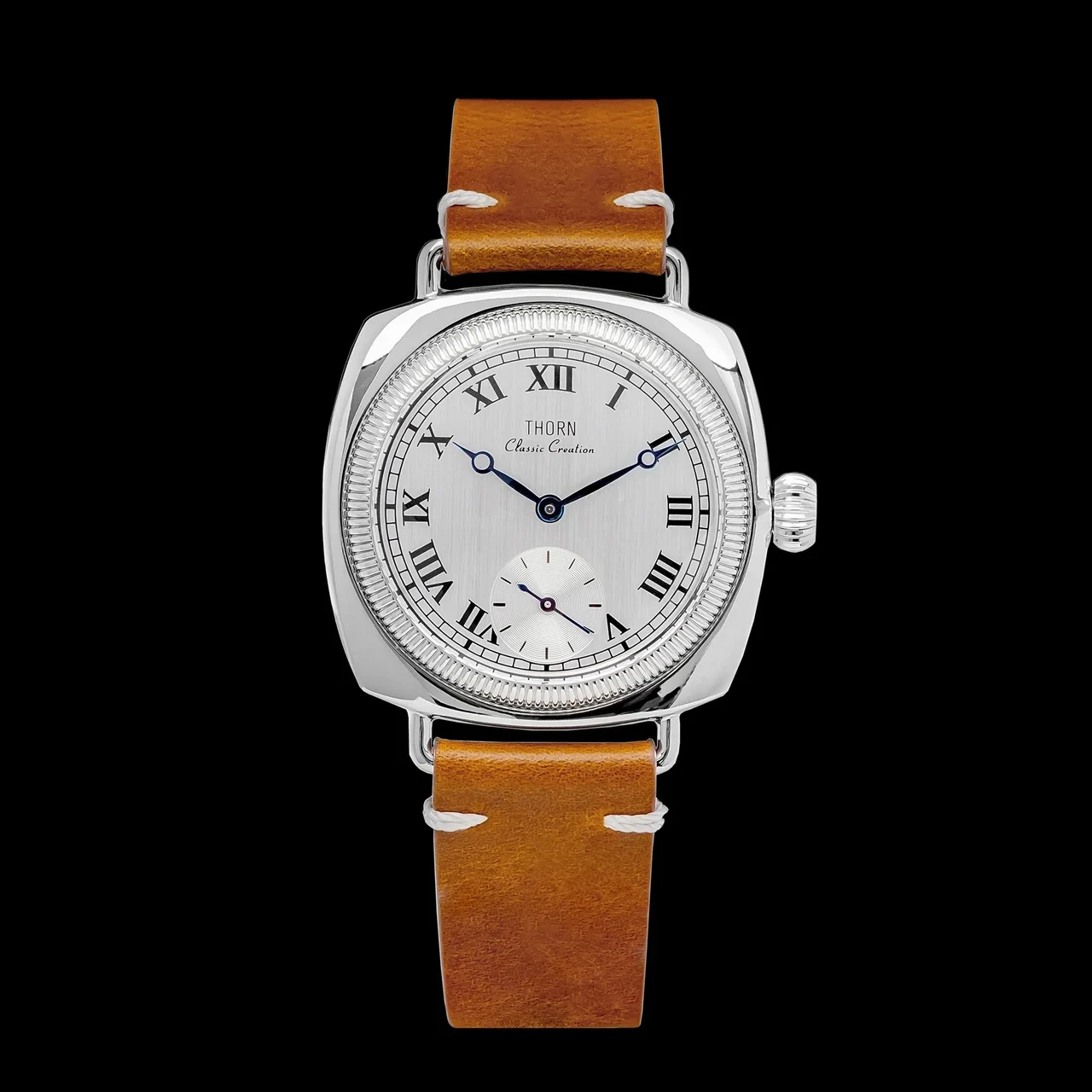 Tandorio THORN T002 VD78 Quartz Watch Square Sapphire 36MM Case 10Bar Thin Watch 14:200005100#T002C 36 mm kol saati