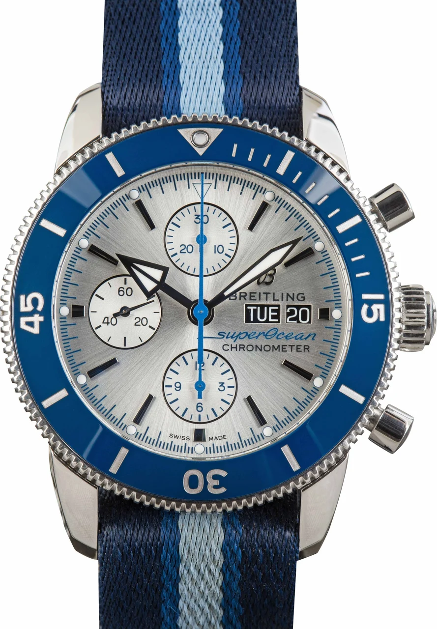 Breitling Superocean Heritage Chronograph Ocean Conservancy A133131A1G1W1 44 mm kol saati