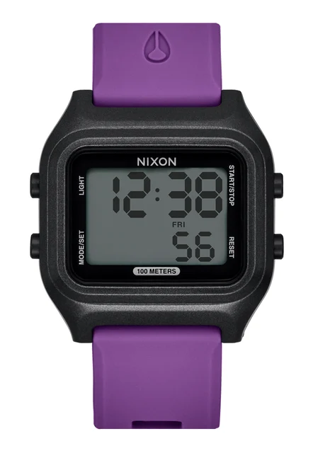 Nixon US Ripper - Black / Purple A1399-192-00 kol saati