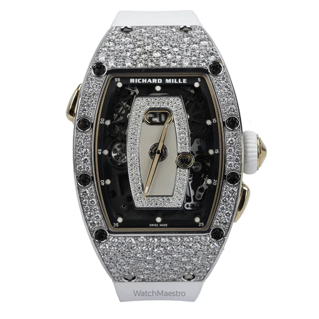 Richard Mille White Gold with Diamonds Richard Mille RM 037 White Gold with Diamonds kol s