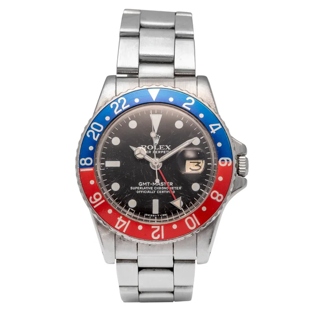 Rolex Vintage 1967 GMT-Master 1675 'Pepsi' kol saati