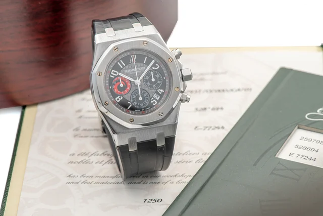 Audemars Piguet AUDEMARS PIGUET, REF. 25979, CITY OF SAILS, ALINGHI CHRONOGRAPH, STEEL kol