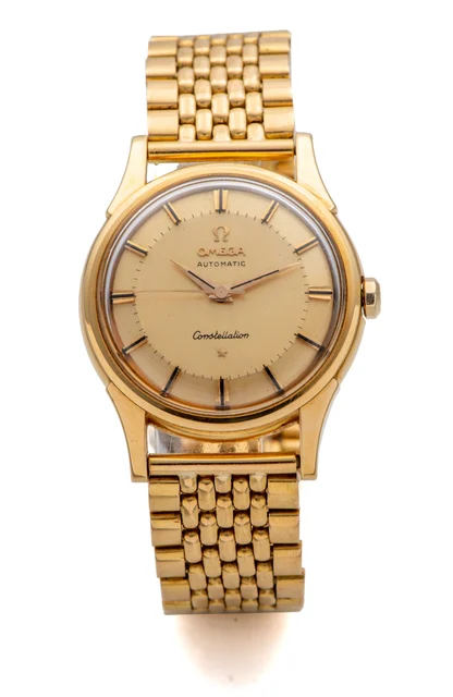 OMEGA OMEGA, REF. 14381, CONSTELLATION, PINK GOLD kol saati