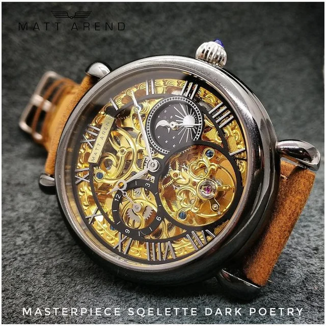 Matt Arend SQUELETTE MASTERPIECE Dark Poetry 2765 MA 762 SQUELETTE MASTERPIECE Dark Poetry