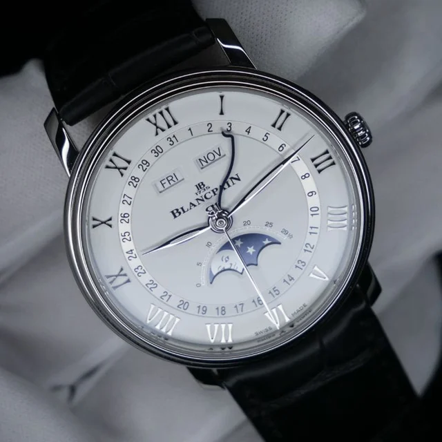 Blancpain Villeret Quantième Complet 40mm Moonphase Calendar kol saati
