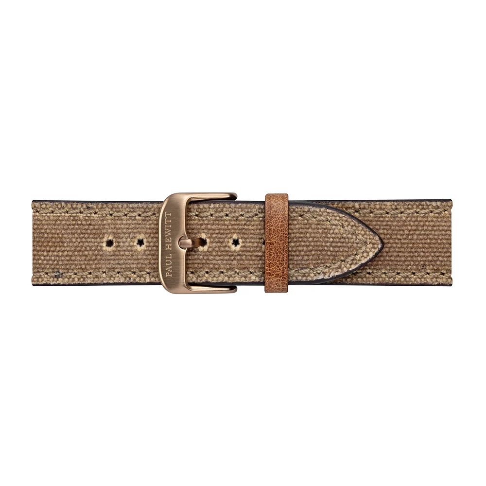 Default Canvas Uhrenarmband Bronze Desert 20 mm PH-M1-BR-47M kol saati