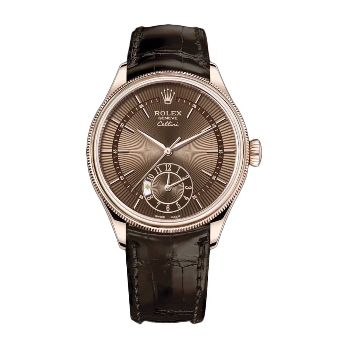 Rolex Cellini 39mm Brown Dial Watch Rolex 50525 Cellini 39mm Brown Dial Watch 39 mm kol saati