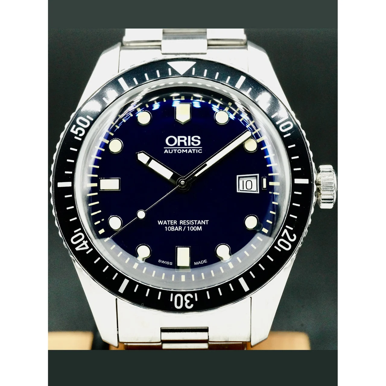 Oris Divers Sixty-Five on Steel Bracelet 210000045103 42 mm kol saati