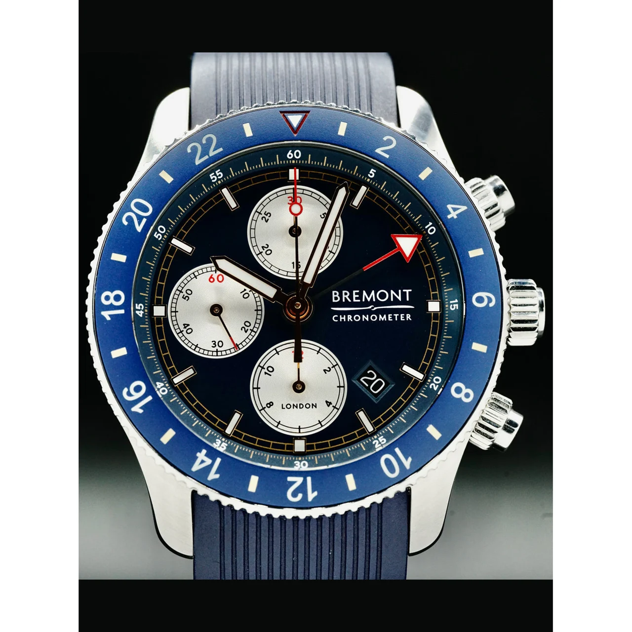 Bremont Supermarine Chronograph BL-R-S 210000036542 43 mm kol saati