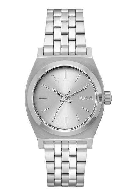 Nixon US Medium Time Teller - All Silver A1130-1920-00 kol saati