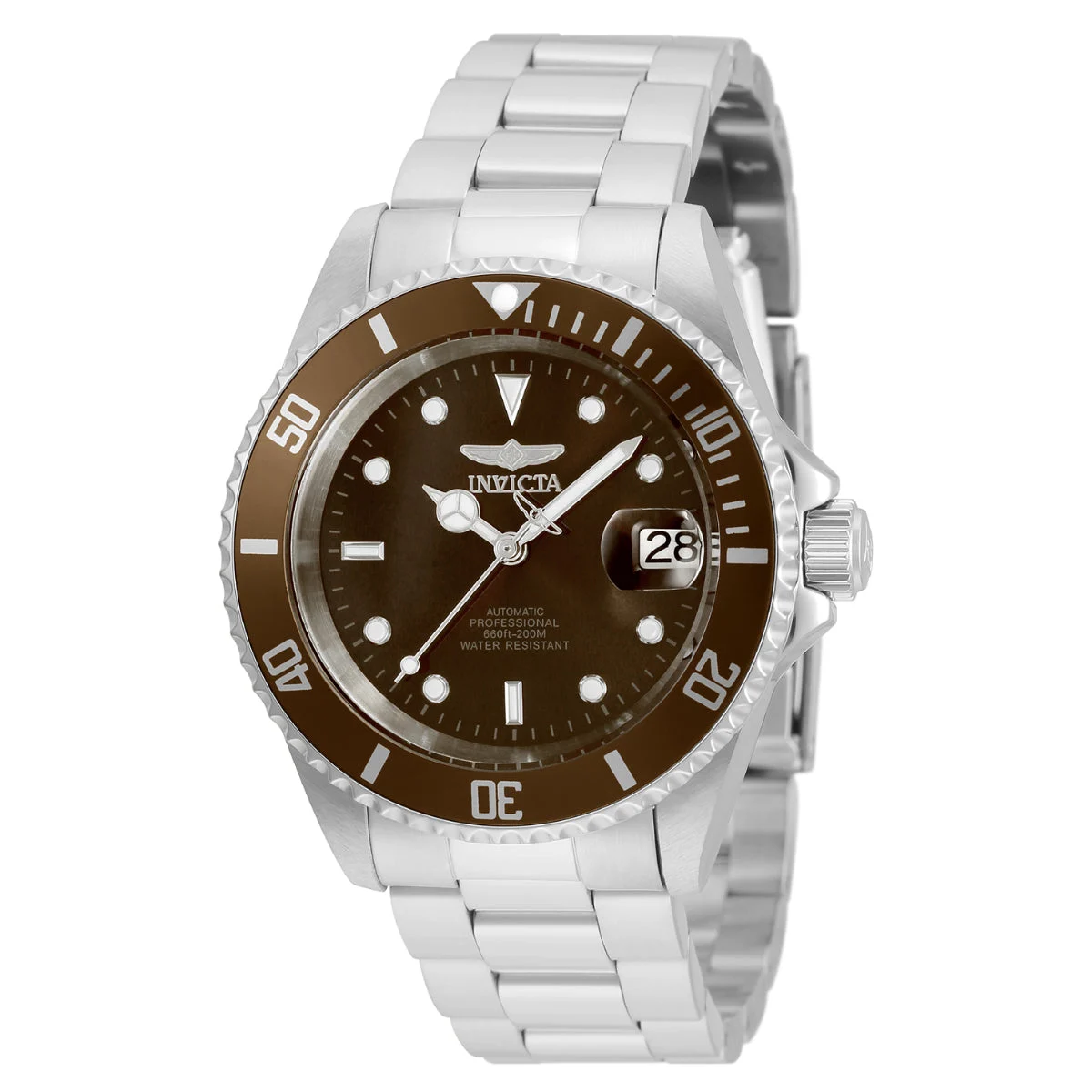 Invicta Pro Diver Navarch Automatic Watch - 40mm. Steel (35689) 40 mm kol saati