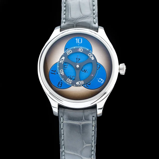 H. Moser & Cie. - Moser & Cie. Endeavour Flying Hours Steel Limited Edition 210009N34969 k