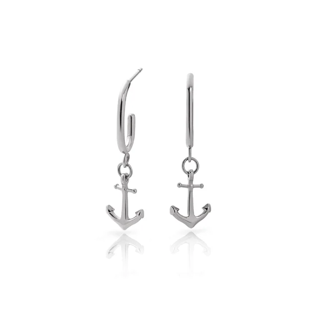 Default The Anchor II Hoops Ohrring Silber PH-JE-1245 kol saati